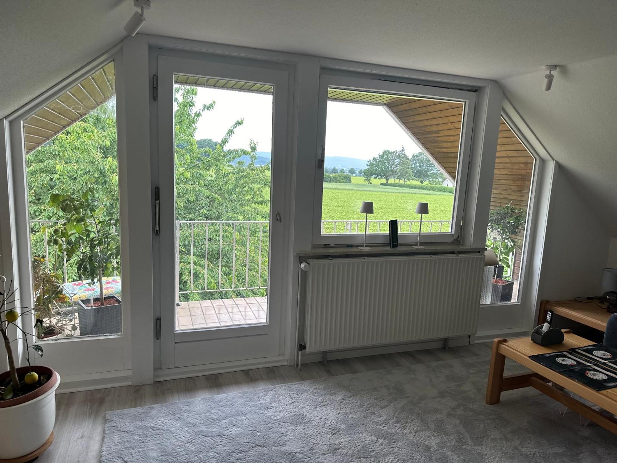 Deisterblick Ferienwohnung Am Benther Berg Gehrden  Luaran gambar